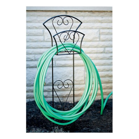 Panacea Hose Hanger Scroll Blk 84004